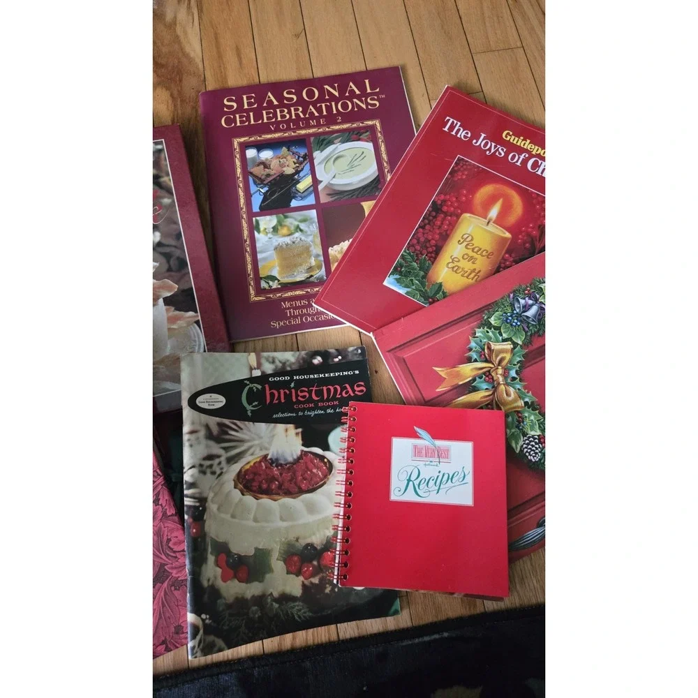Lot of 9 Vtg Christmas Cookbooks Southern Living, Guideposts, Good Housekeeping - Picture 3 of 6